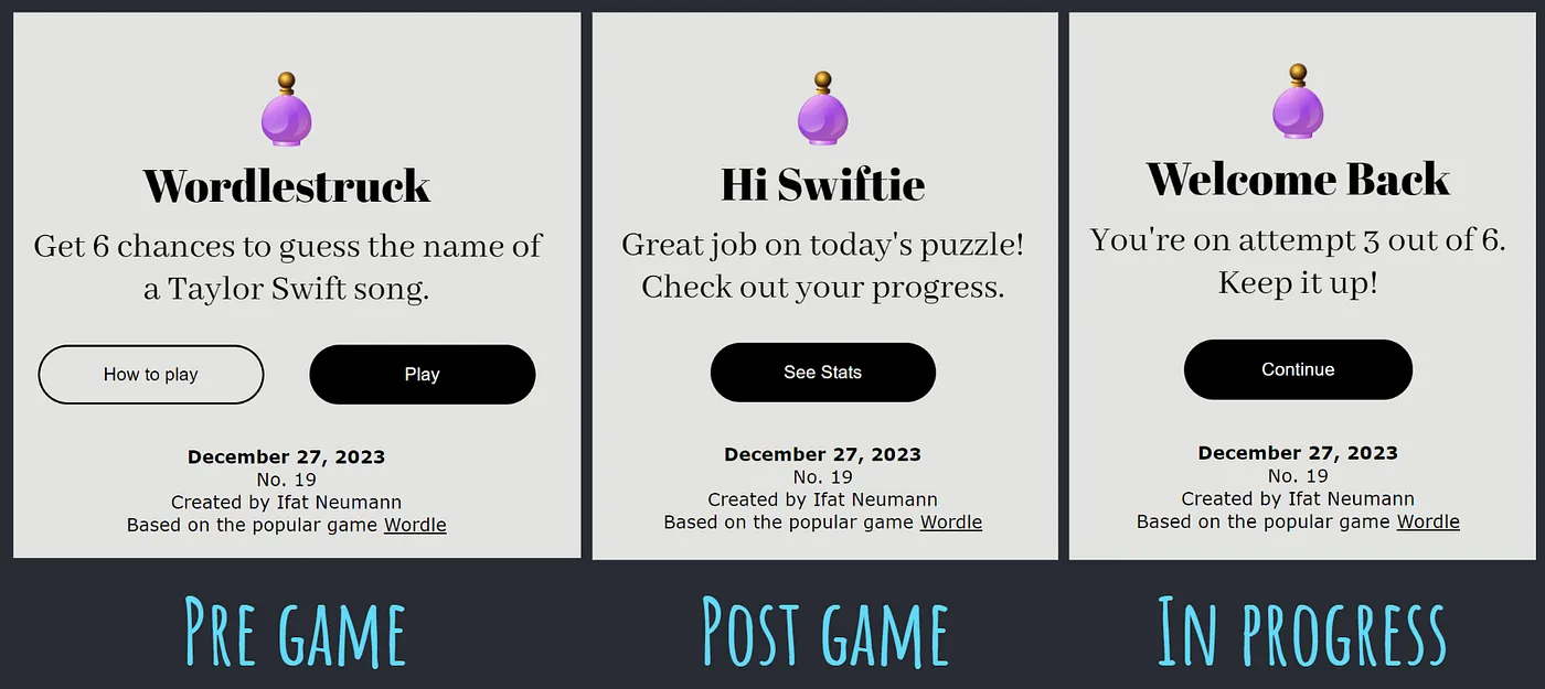 landing page options