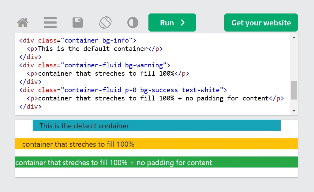 W3Schools Tryit Editor