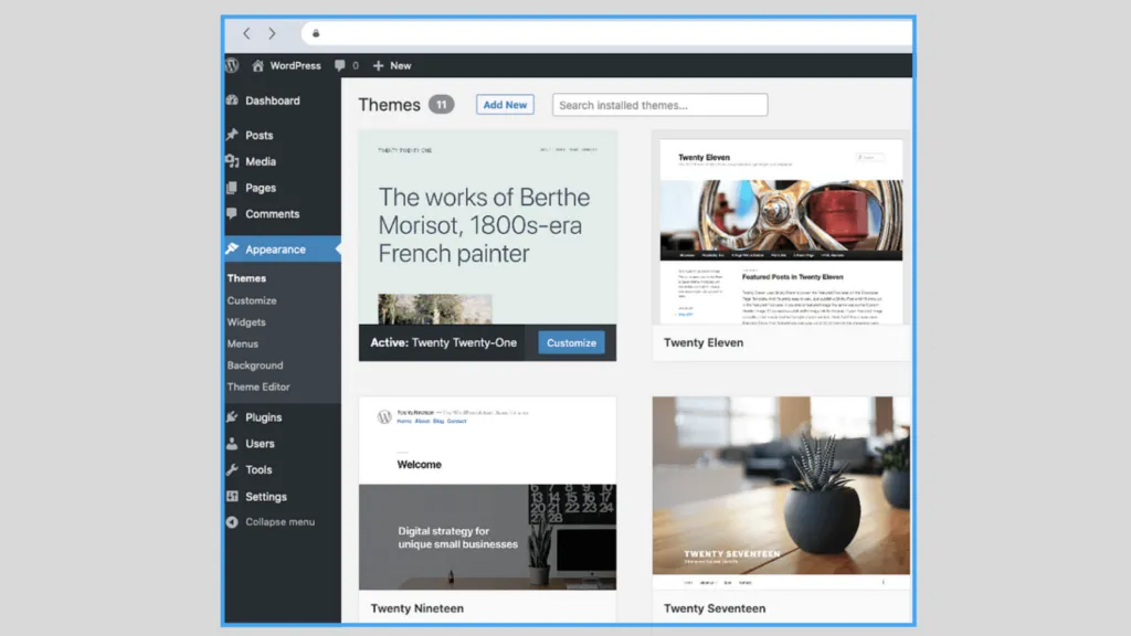 cupofcode_blog_create_a_website_wordpress_dashboard