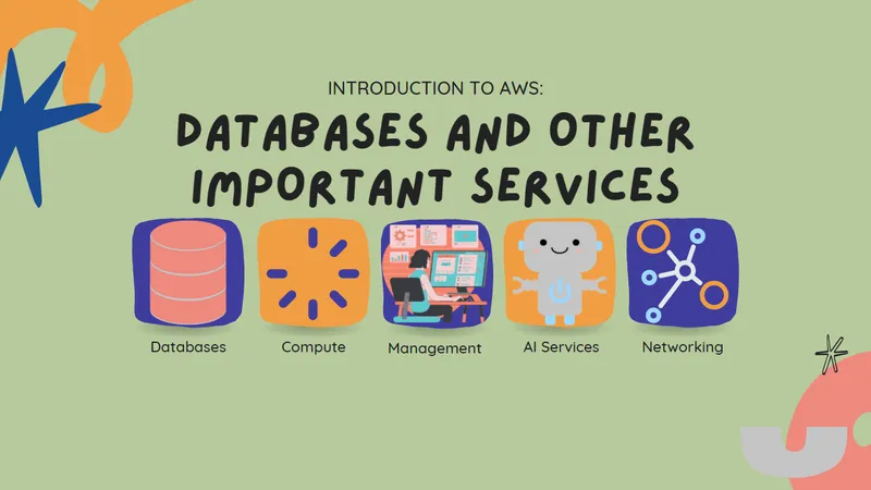 Introduction to AWS: Databases and other important services