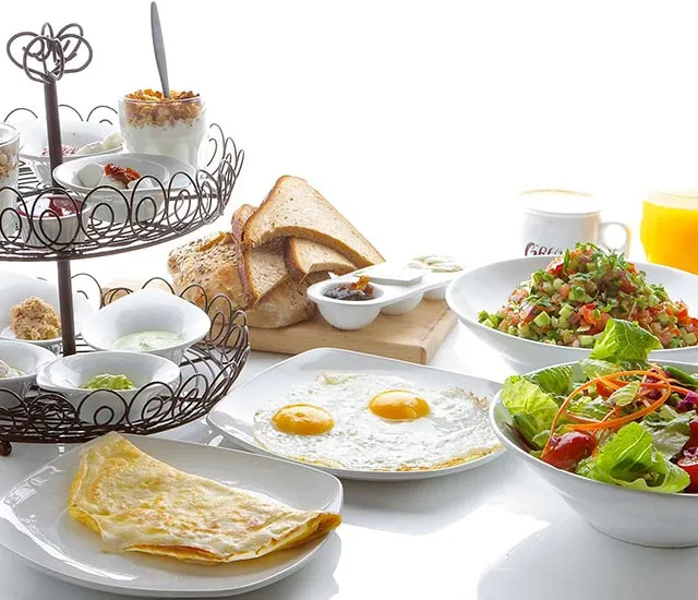 Israeli breakfast