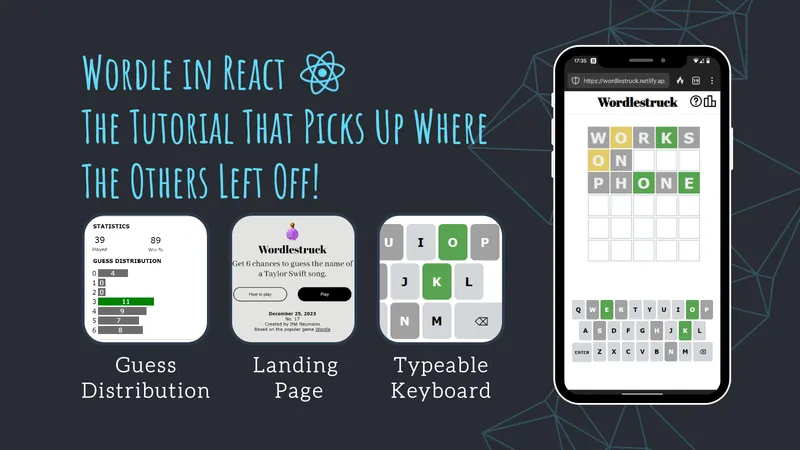 Wordle in React: Picking Up Where The Others Left Off!